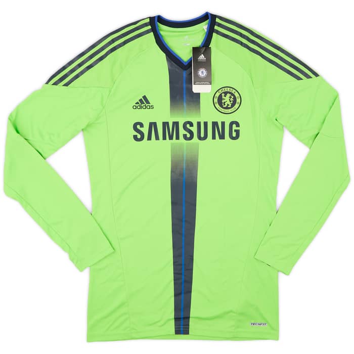 2010-11 Chelsea Player Issue TechFit Third L/S Shirt Drogba #11 (XL)