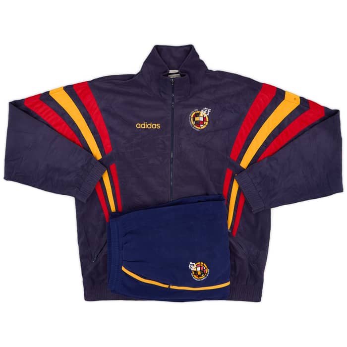 1996-98 Spain adidas Tracksuit - 6/10 - (L)