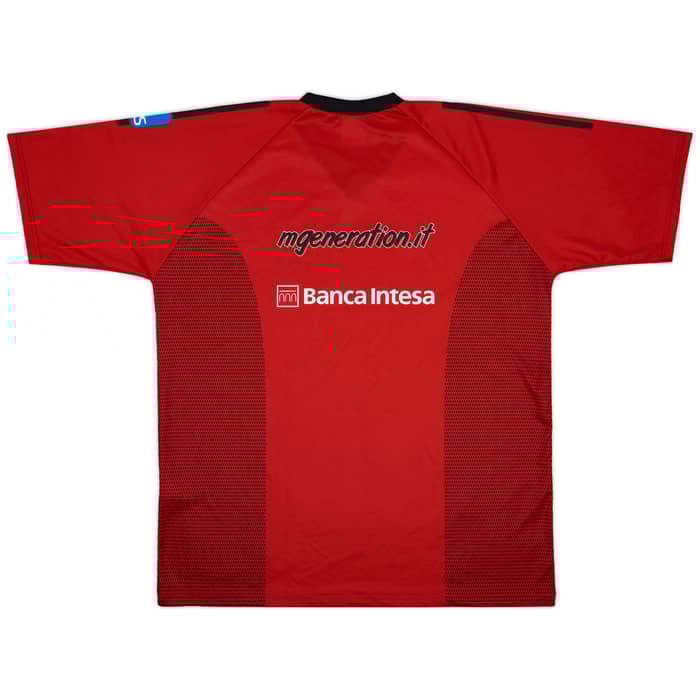 2002-03 AC Milan 'Junior Camp' adidas Training Shirt - 6/10 - (XL)