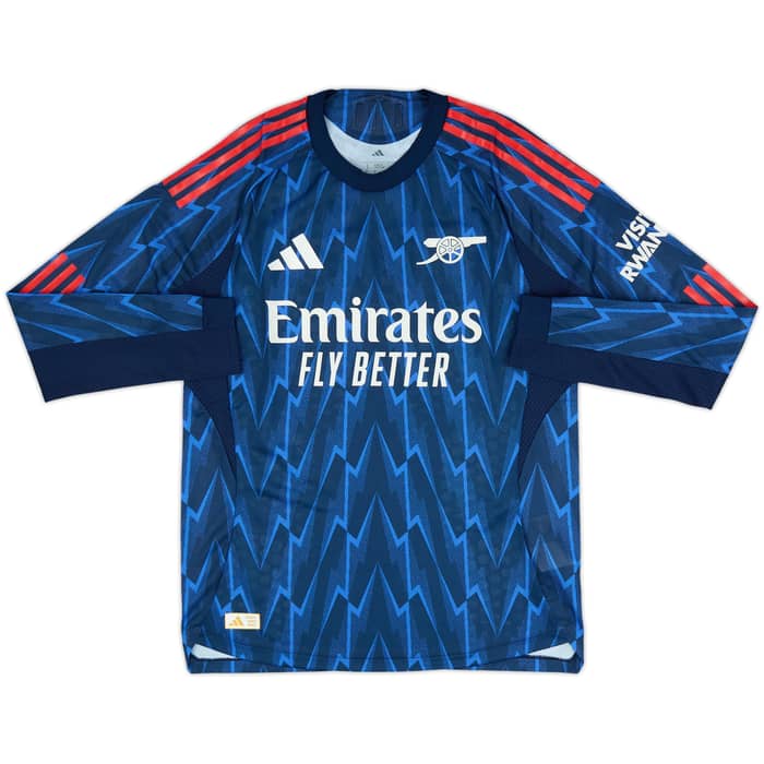 2025-26 Arsenal Authentic Away L/S Shirt Rice #41