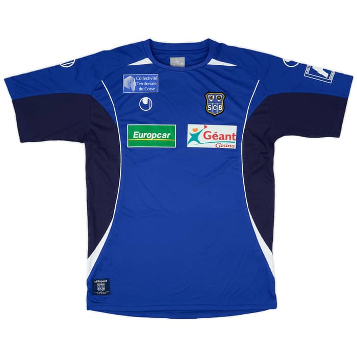 2009-10 Bastia Home Shirt - 7/10 - (L)