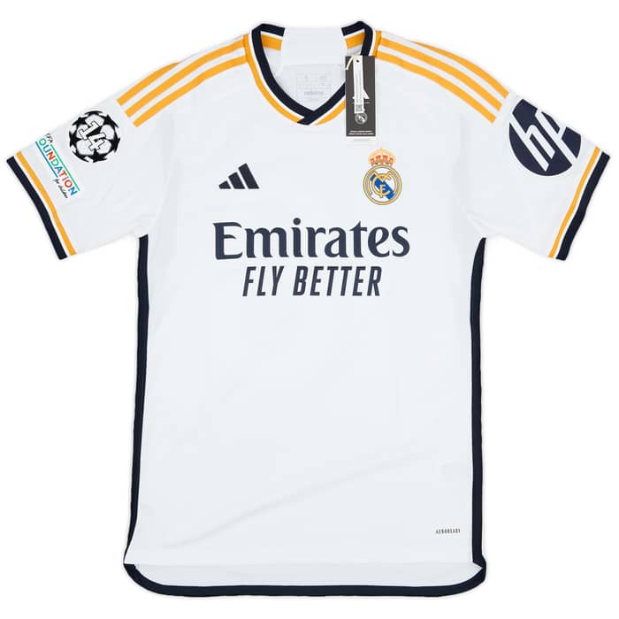 2023-24 Real Madrid Home Shirt Tchouameni #18 (S)