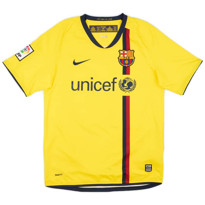 2008-10 Barcelona Away Shirt Messi #10 - 8/10 - (S)