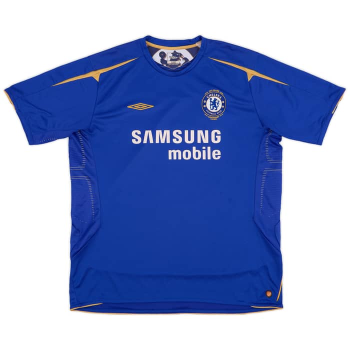 2005-06 Chelsea Centenary Home Shirt Makelele #4 - 8/10 - (XXL)