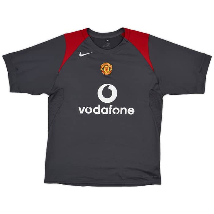 2005-06 Manchester United Nike Training Shirt - 7/10 - (L)