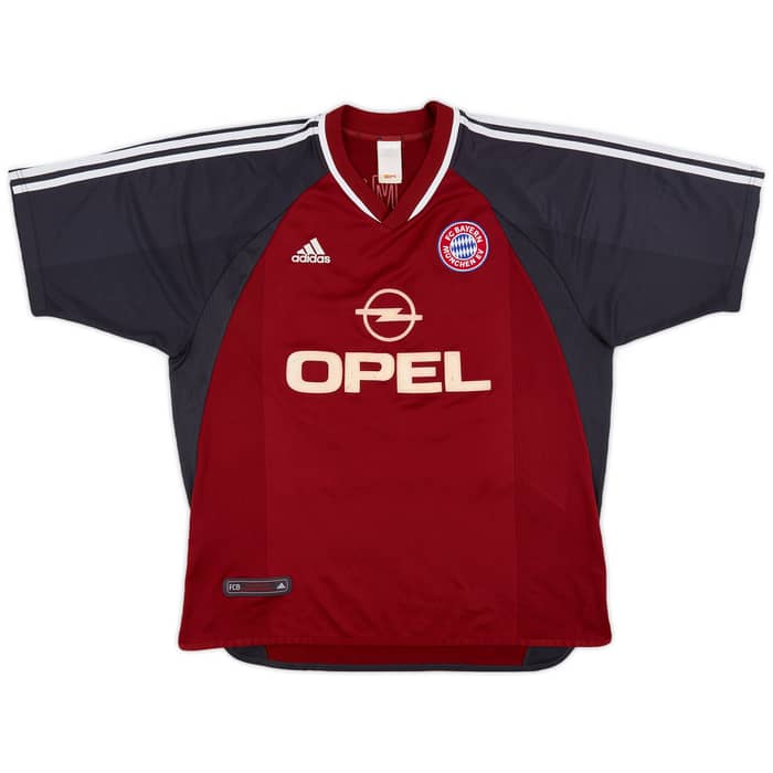 2001-02 Bayern Munich Home Shirt Salihamidzic #20 - 6/10 - (XL)