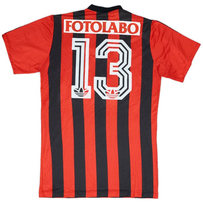 1987-88 Neuchatel Xamax Match Issue Home Shirt #13