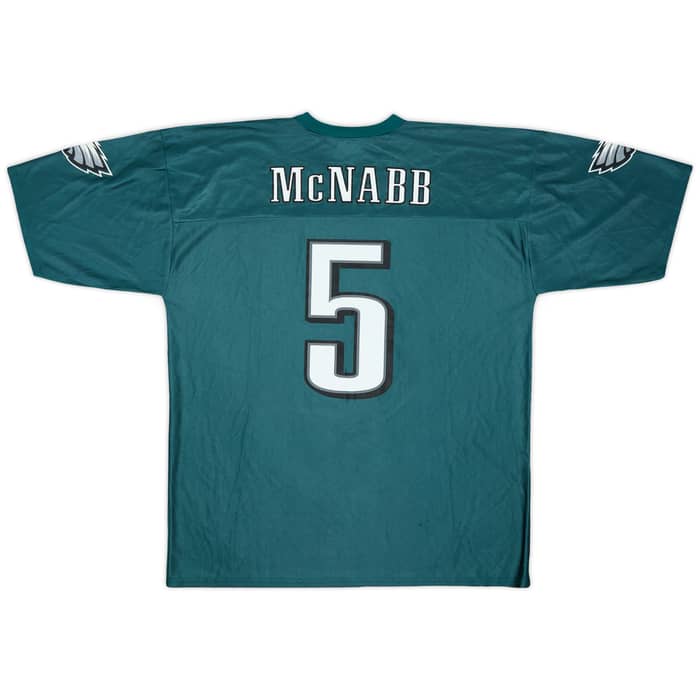 2005-06 Philadelphia Eagles McNabb #5 NFL Replica Home Jersey - 6/10 - (XL)