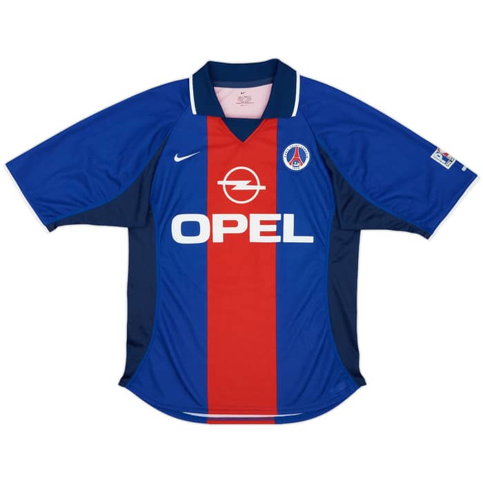 2000-01 Paris Saint-Germain Home Shirt Okocha #10 - 8/10 - (S)