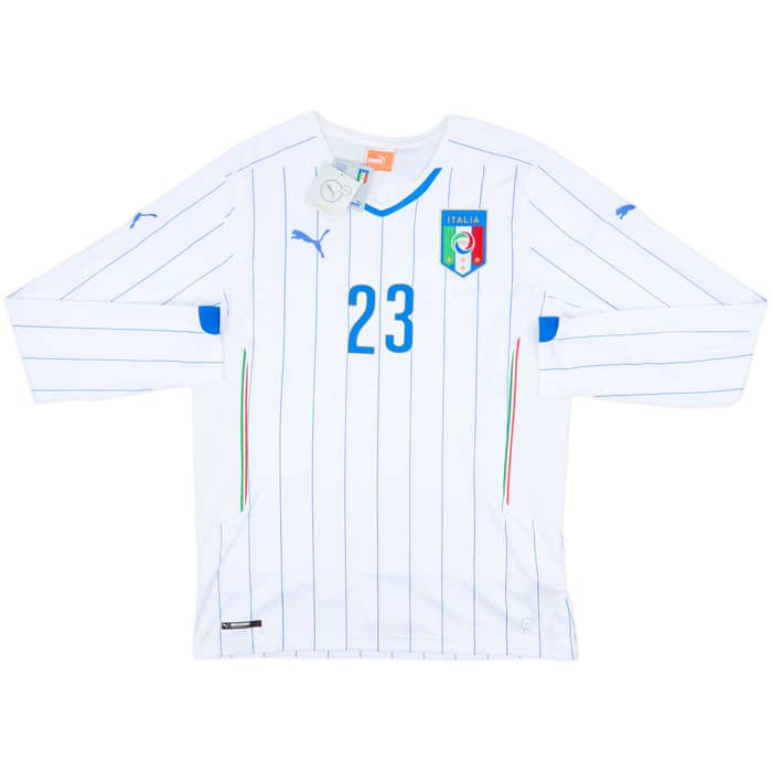2014-15 Italy Away L/S Shirt Verratti #23 (XL)