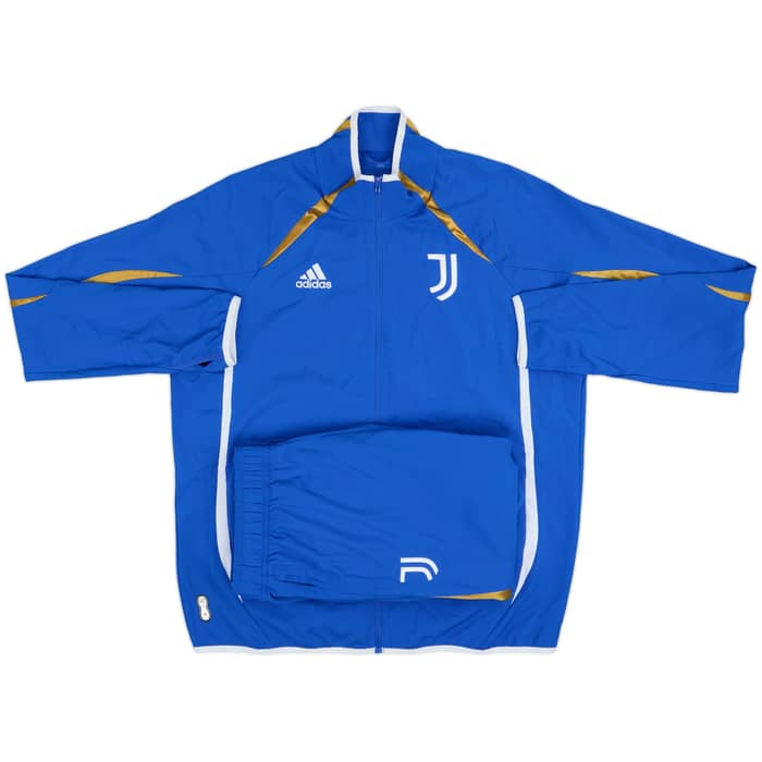2021-22 Juventus adidas Teamgeist Tracksuit - 8/10 - (L)
