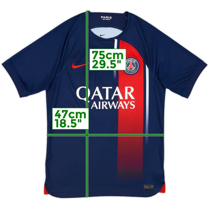 2023-24 Paris Saint-Germain Home Shirt - 9/10 - (S)