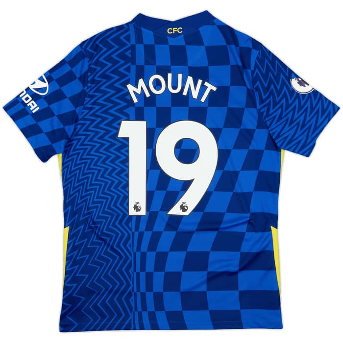 2021-22 Chelsea Home Shirt Mount #19 - 7/10 - (L)