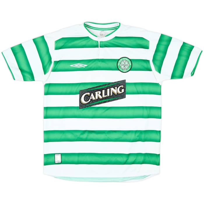 2003-04 Celtic Home Shirt Hartson #10 - 7/10 - (L)
