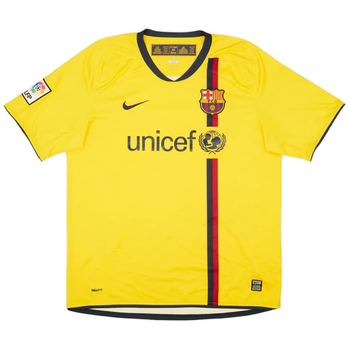2008-10 Barcelona Away Shirt Messi #10 - 7/10 - (L)
