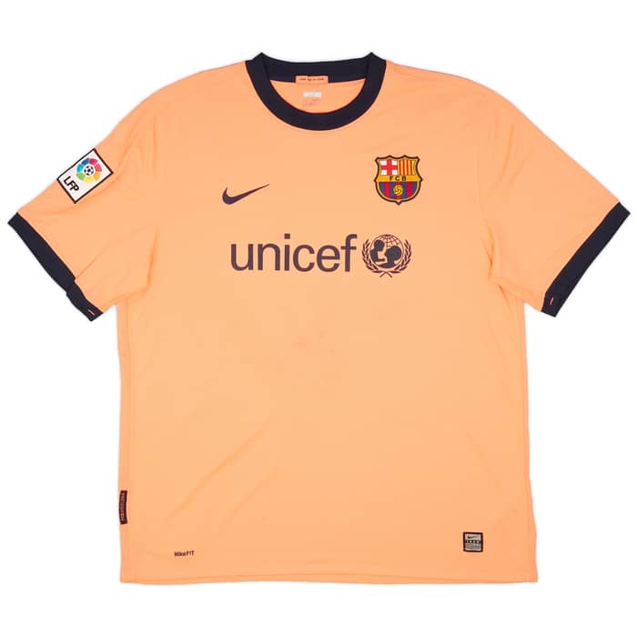 2009-10 Barcelona Away Shirt Messi #10 - 6/10 - (XL)