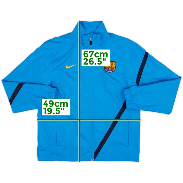 2011-12 Barcelona Nike Track Jacket - 8/10 - (L.Boys)