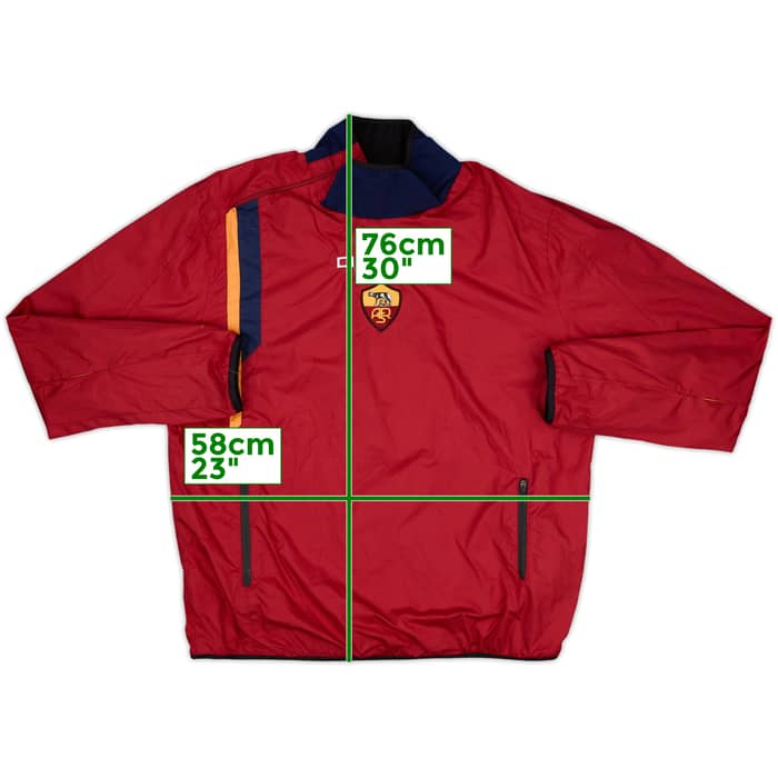 2004-05 Roma Diadora 1/4 Zip Drill Top - 5/10 - (M)