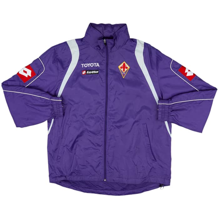 2006-07 Fiorentina Lotto Hooded Rain Jacket - 8/10 - (L)