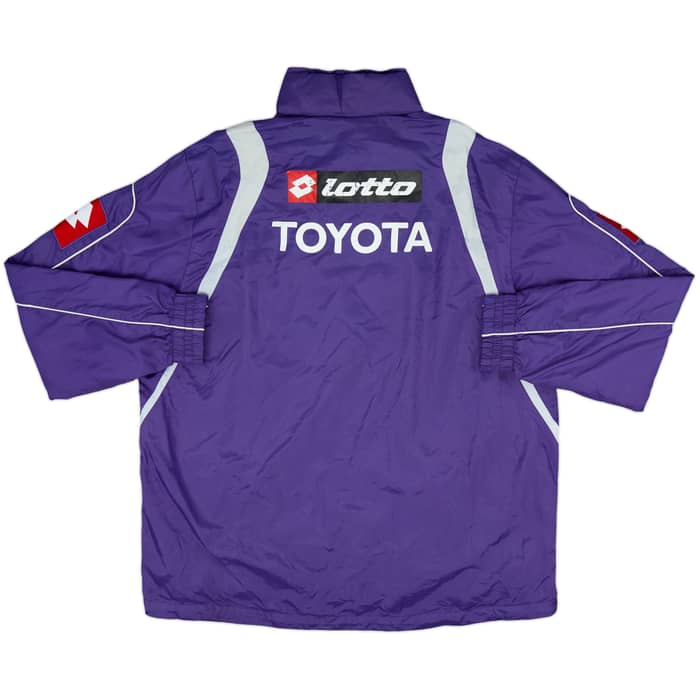 2006-07 Fiorentina Lotto Hooded Rain Jacket - 8/10 - (L)