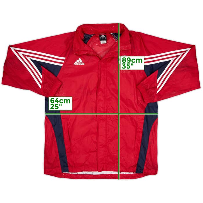 2003-04 Bayern Munich adidas Hooded Rain Jacket - 3/10 - (M/L)