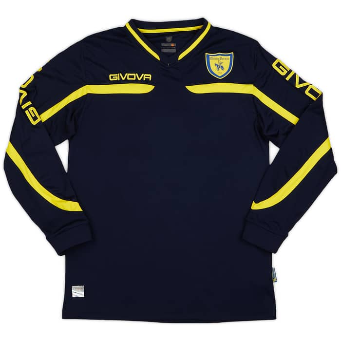 2017-18 Chievo Verona Givova Training L/S Shirt - 9/10 - (L)