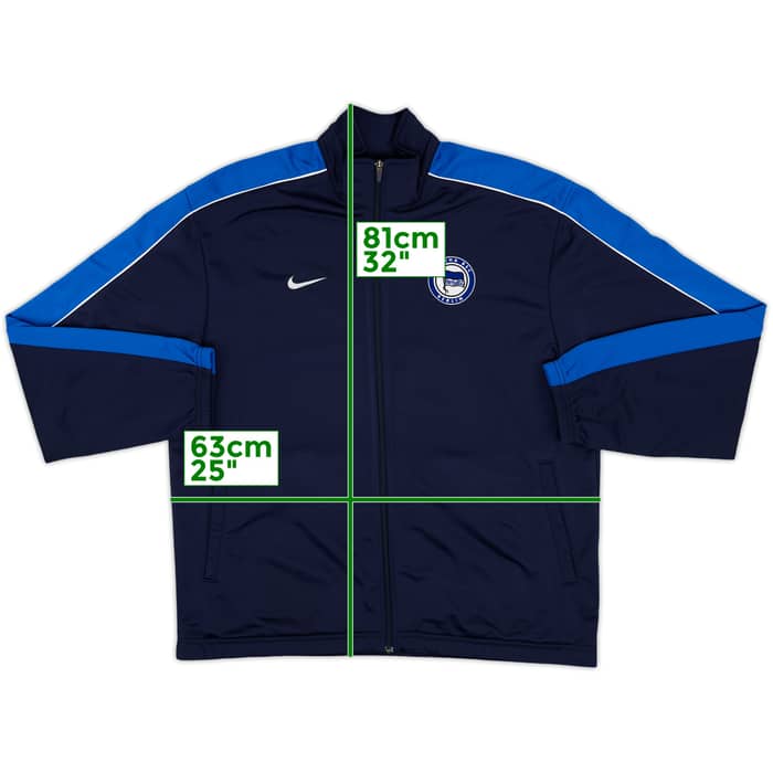2010-11 Hertha Berlin Nike Track Jacket - 8/10 - (XL)