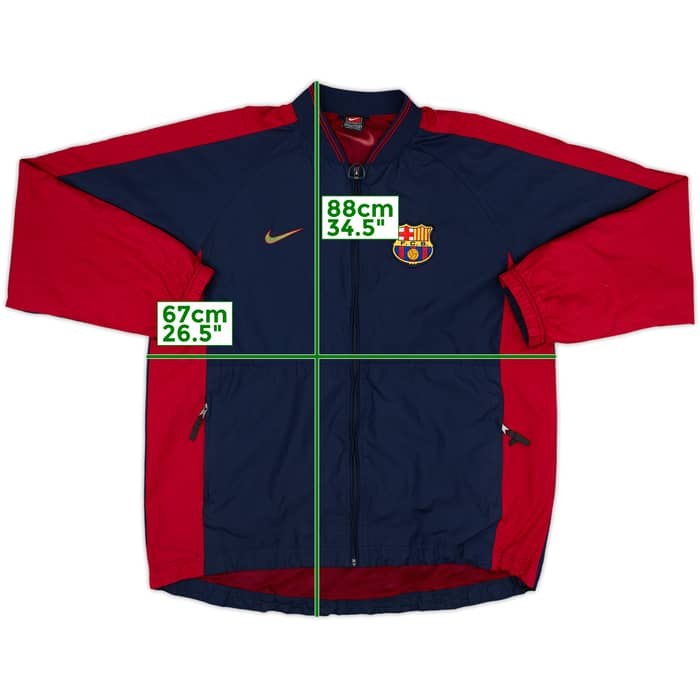 1999-00 Barcelona Nike Track Jacket - 7/10 - (L)