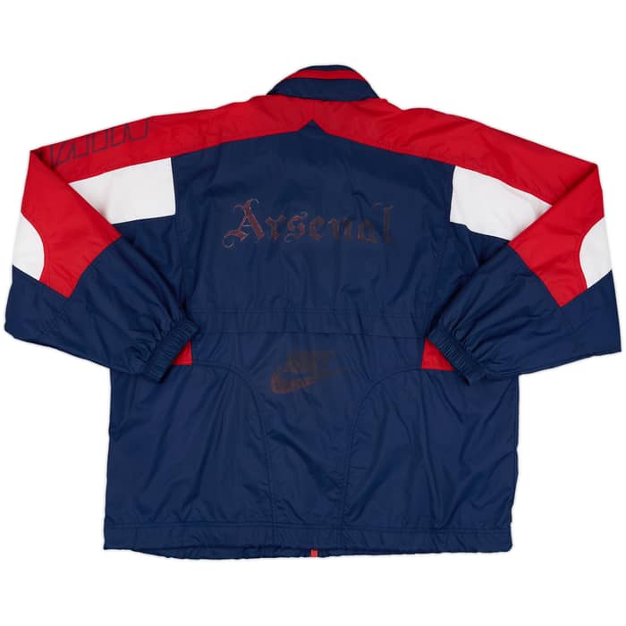 1995-96 Arsenal Nike Hooded Rain Jacket - 6/10 - (XL)