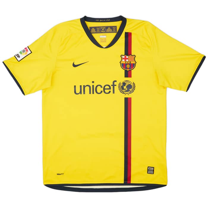 2008-10 Barcelona Away Shirt Messi #10 - 7/10 - (M)