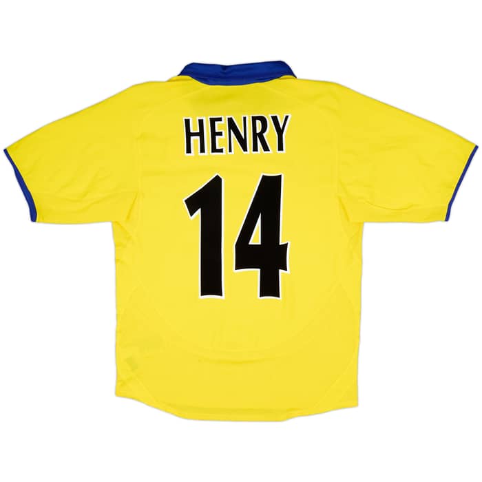 2003-05 Arsenal Away Full Kit Henry #14 - 7/10 - (S)
