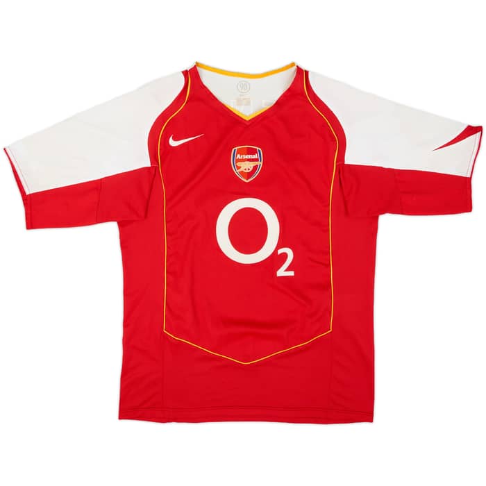 2004-05 Arsenal Home Shirt & Shorts Henry #14 - 8/10 - (L)