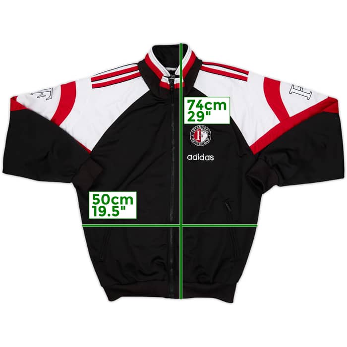 1996-98 Feyenoord adidas Track Jacket - 8/10 - (S)