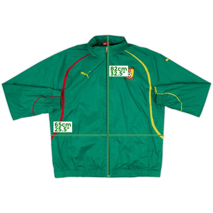 2008-10 Cameroon Puma Hooded Rain Coat - 5/10 - (XL)