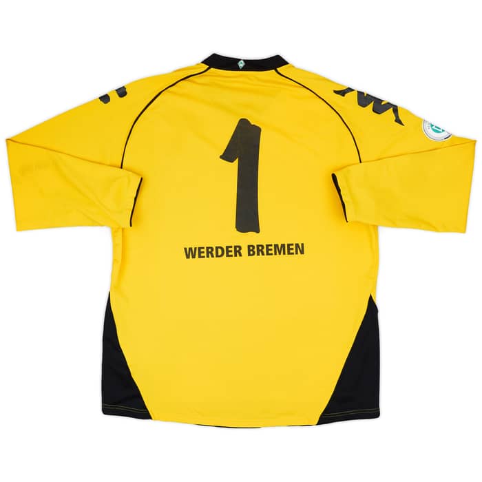 2007-08 Werder Bremen II Match Issue GK Shirt #1