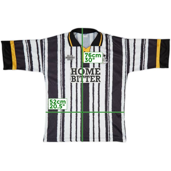 1993-94 Notts County Home Shirt - 8/10 - (L)