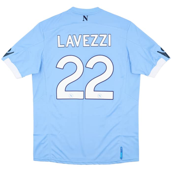 2010-11 Napoli Home Shirt Lavezzi #22 (3XL)