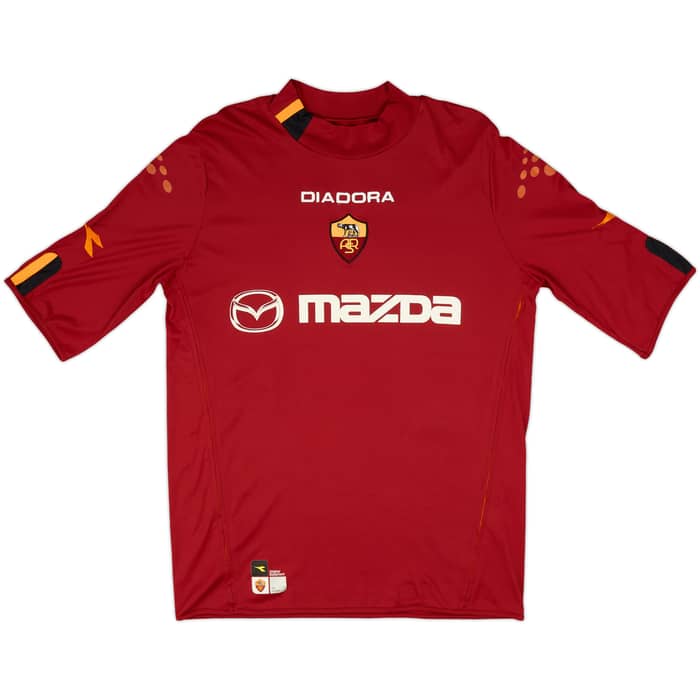 2003-04 Roma Home Shirt Totti #10 - 7/10 - (XL)