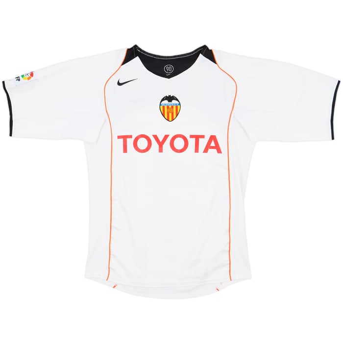2004-05 Valencia Home Shirt Aimar #21 - 7/10 - (S)