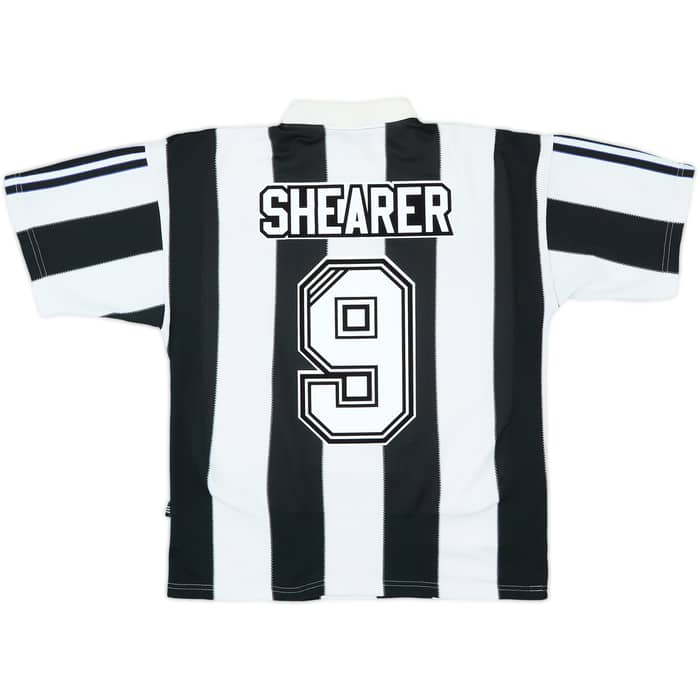 1995-97 Newcastle Home Shirt Shearer #9 - 8/10 - (S)