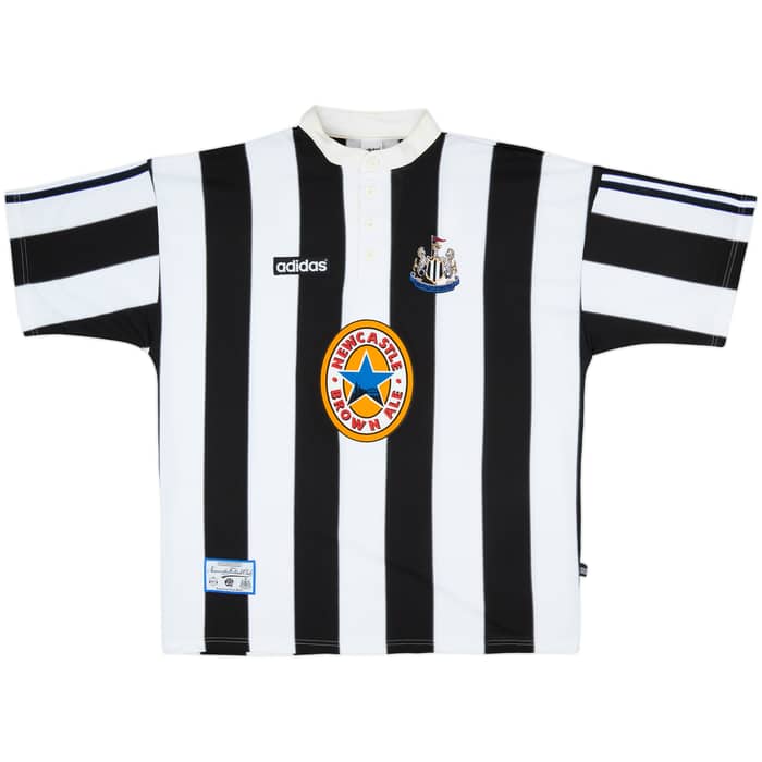 1995-97 Newcastle Home Shirt Shearer #9 - 10/10 - (XXL)