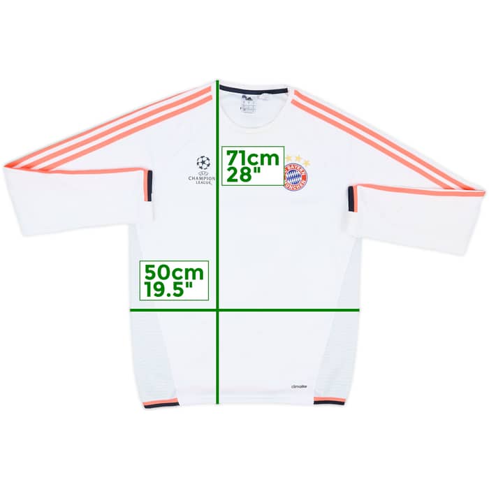 2015-16 Bayern Munich adidas Sweat Top - 5/10 - (M)