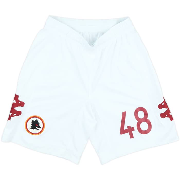 2012-13 Roma Player Issue Away Shorts #48 (Florenzi)
