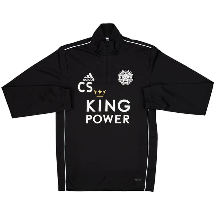 2019-20 Leicester Staff Issue adidas 1/4 Zip Training Top - 8/10 - (XS)