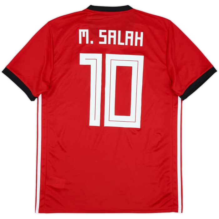 2018-19 Egypt Home Shirt Salah #10 - 7/10 - (M)