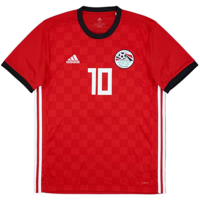 2018-19 Egypt Home Shirt Salah #10 - 7/10 - (M)