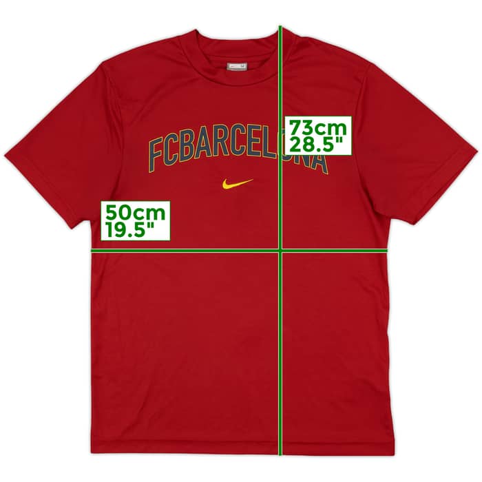 2009-10 Barcelona Nike Training Shirt - 8/10 - (M)