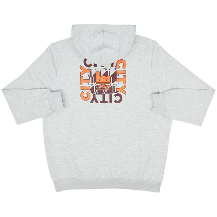 2023-24 Manchester City Puma Hooded Sweat Top (L)