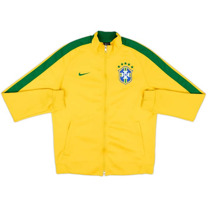 2014-15 Brazil Nike Track Jacket - 8/10 - (M)