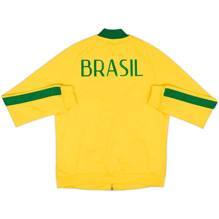 2014-15 Brazil Nike Track Jacket - 8/10 - (M)